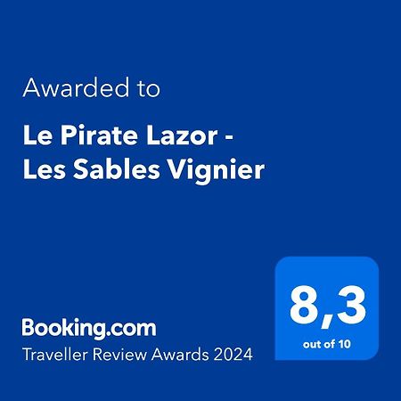 Le Pirate Lazor - Les Sables Vignier Villa Exteriör bild